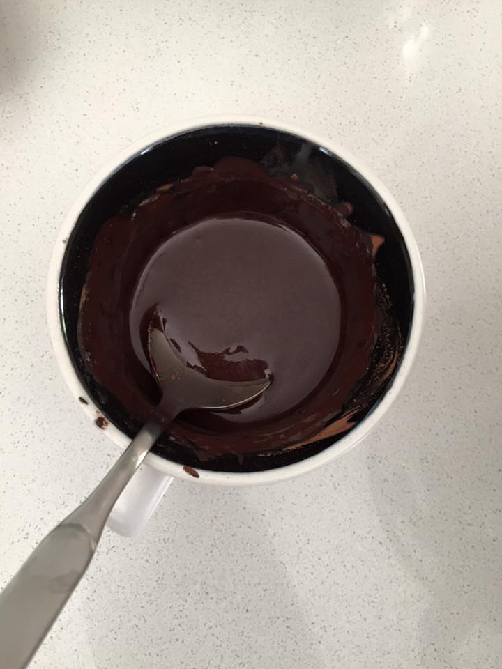 keto chocolate ice cream paste